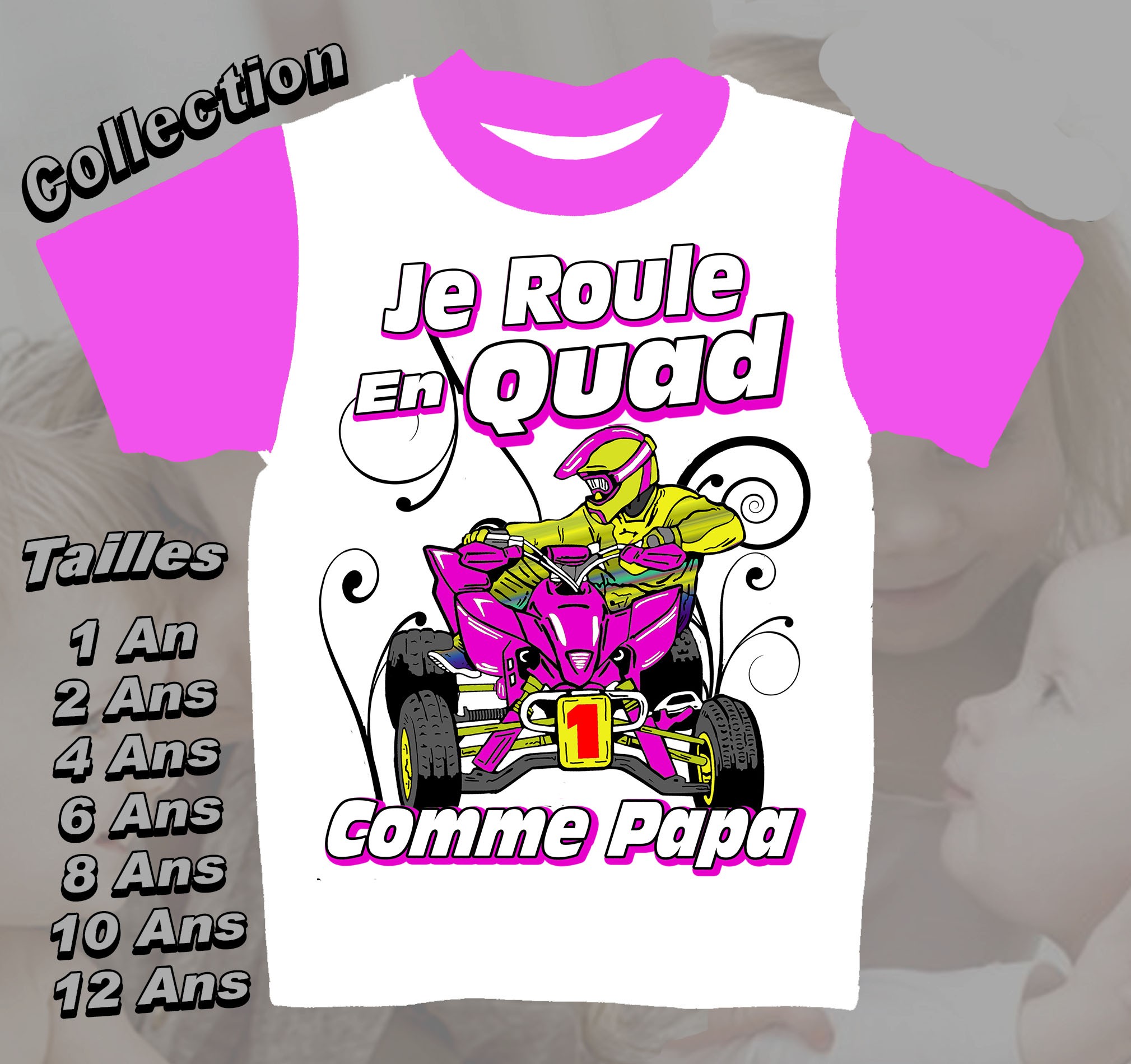 Blous s fashion quad enfant