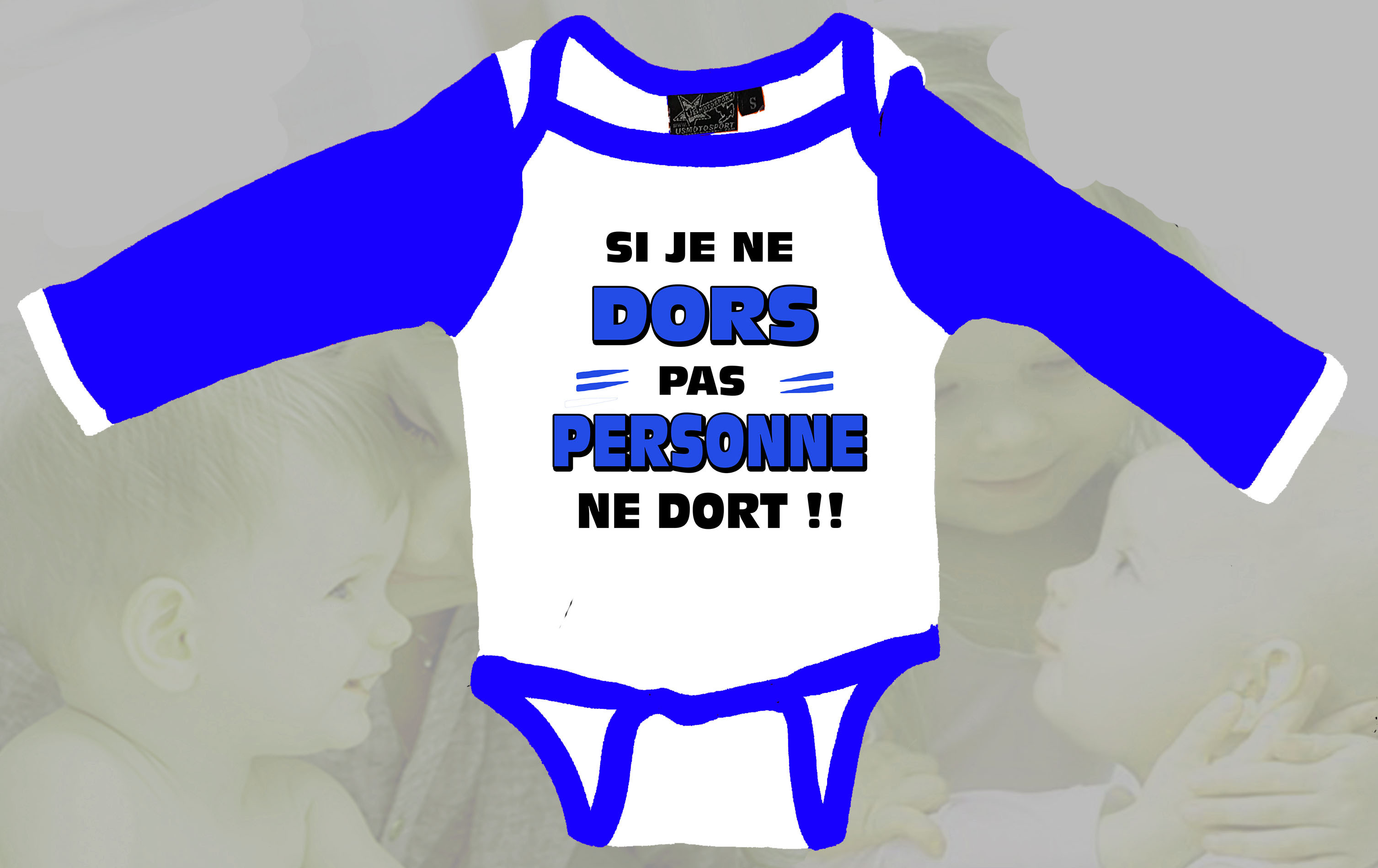 Body Bebe Humour Si Je Ne Dors Pas Personne De Dort